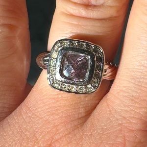 Brighton inspired silver ring size 9